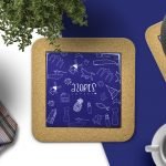 Azores Icons Tile and Cork Trivet